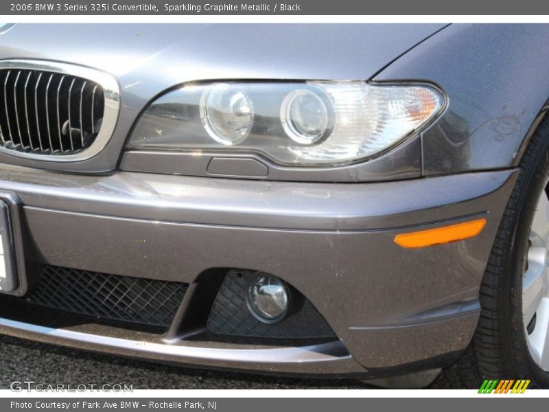 Sparkling Graphite Metallic / Black 2006 BMW 3 Series 325i Convertible
