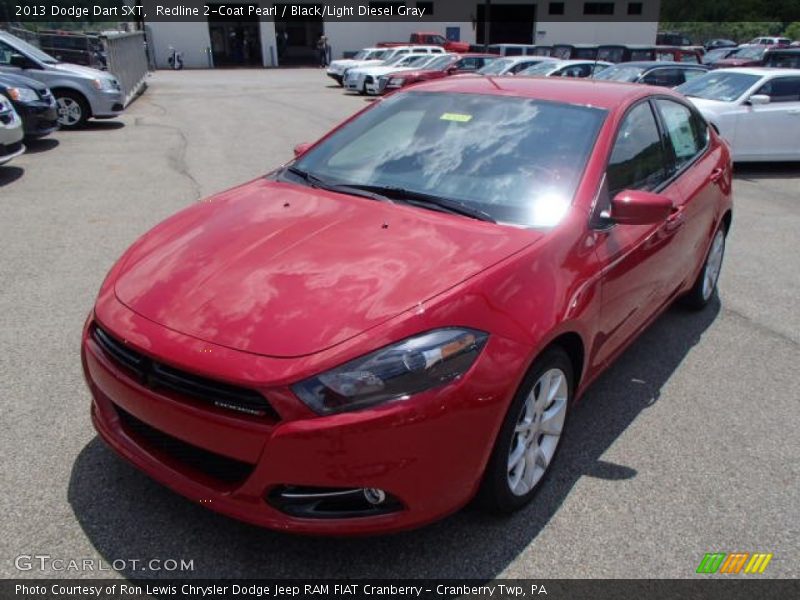 Redline 2-Coat Pearl / Black/Light Diesel Gray 2013 Dodge Dart SXT