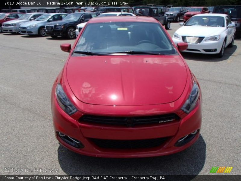Redline 2-Coat Pearl / Black/Light Diesel Gray 2013 Dodge Dart SXT