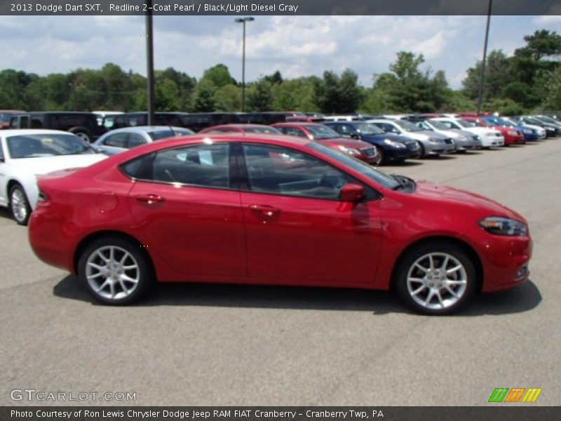 Redline 2-Coat Pearl / Black/Light Diesel Gray 2013 Dodge Dart SXT