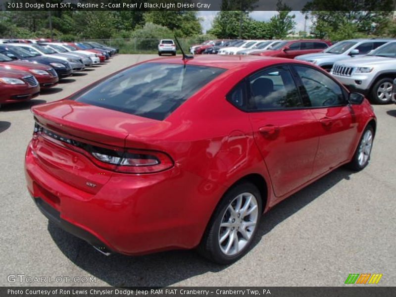 Redline 2-Coat Pearl / Black/Light Diesel Gray 2013 Dodge Dart SXT