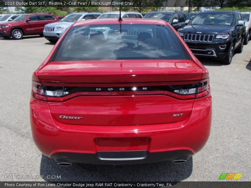 Redline 2-Coat Pearl / Black/Light Diesel Gray 2013 Dodge Dart SXT