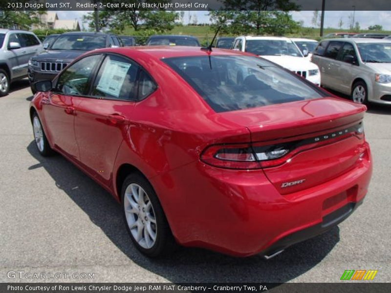 Redline 2-Coat Pearl / Black/Light Diesel Gray 2013 Dodge Dart SXT