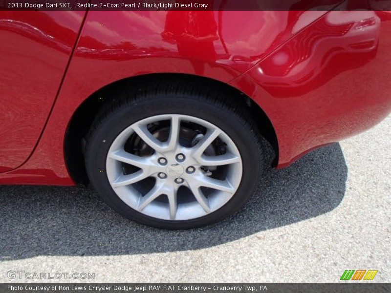 Redline 2-Coat Pearl / Black/Light Diesel Gray 2013 Dodge Dart SXT