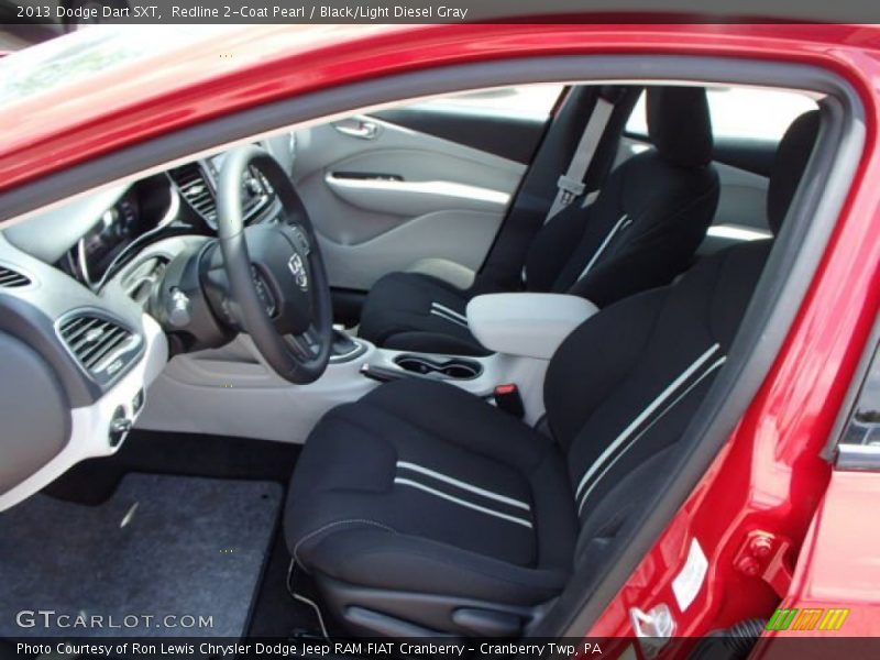 Redline 2-Coat Pearl / Black/Light Diesel Gray 2013 Dodge Dart SXT