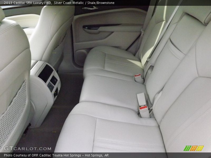 Silver Coast Metallic / Shale/Brownstone 2013 Cadillac SRX Luxury FWD
