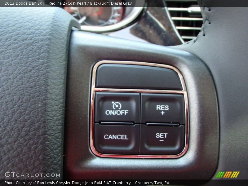 Redline 2-Coat Pearl / Black/Light Diesel Gray 2013 Dodge Dart SXT