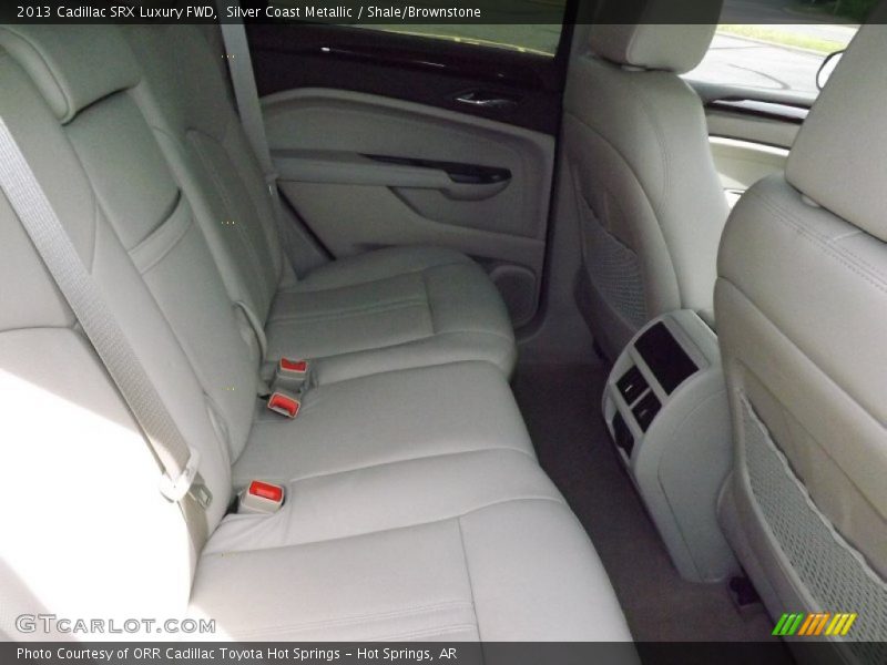 Silver Coast Metallic / Shale/Brownstone 2013 Cadillac SRX Luxury FWD