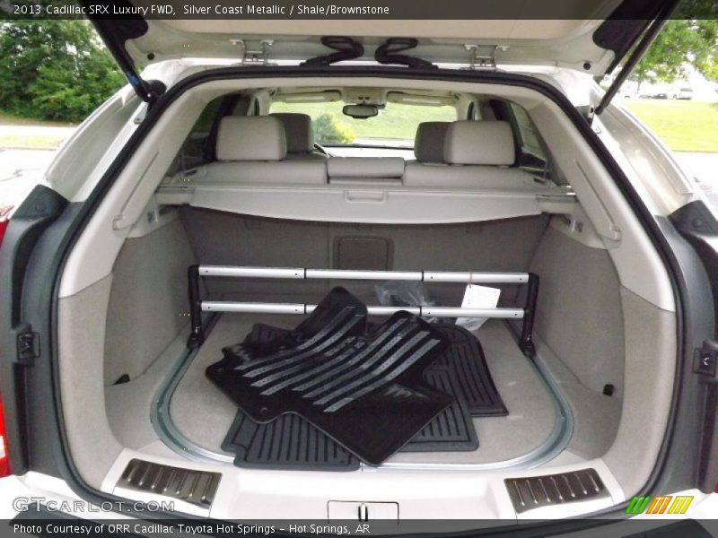 Silver Coast Metallic / Shale/Brownstone 2013 Cadillac SRX Luxury FWD