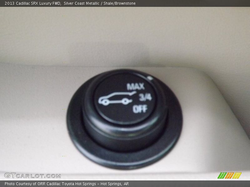 Silver Coast Metallic / Shale/Brownstone 2013 Cadillac SRX Luxury FWD