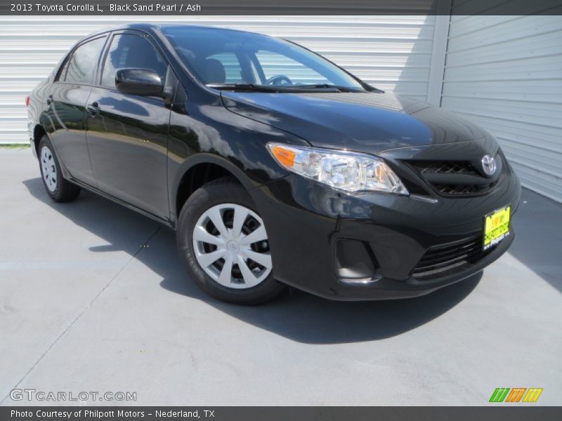 Black Sand Pearl / Ash 2013 Toyota Corolla L
