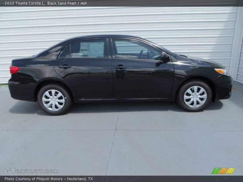 Black Sand Pearl / Ash 2013 Toyota Corolla L