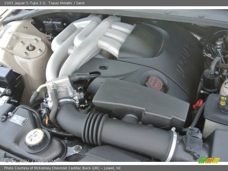  2003 S-Type 3.0 Engine - 3.0 Liter DOHC 32 Valve V6