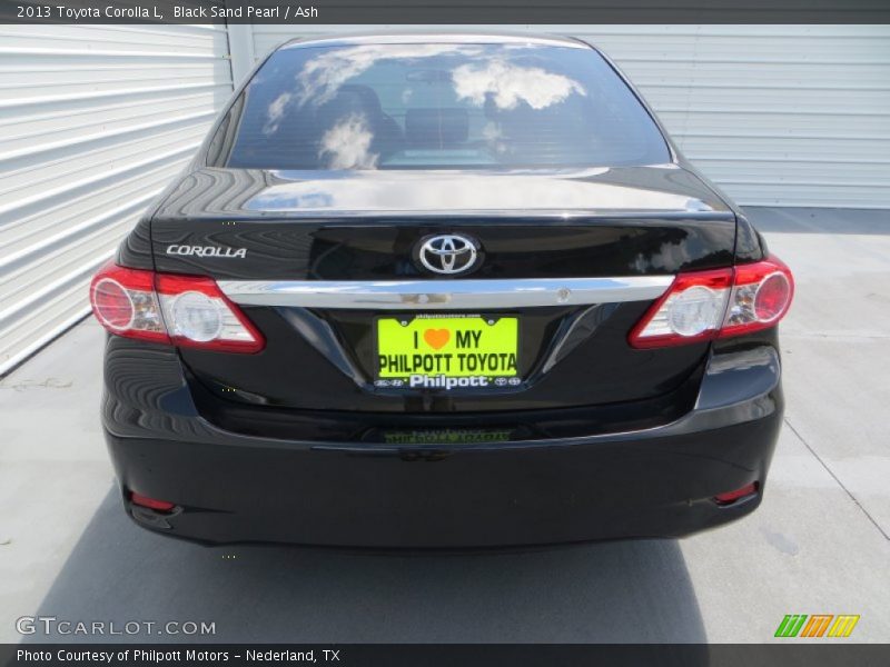 Black Sand Pearl / Ash 2013 Toyota Corolla L