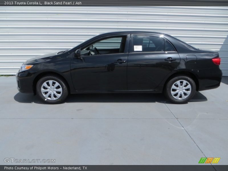 Black Sand Pearl / Ash 2013 Toyota Corolla L