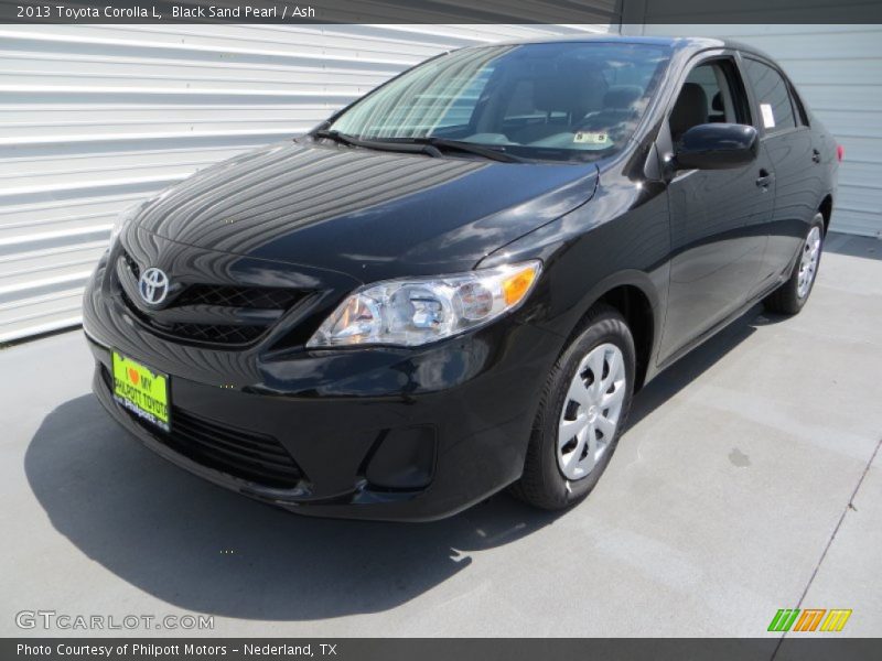 Black Sand Pearl / Ash 2013 Toyota Corolla L