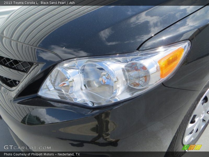 Black Sand Pearl / Ash 2013 Toyota Corolla L