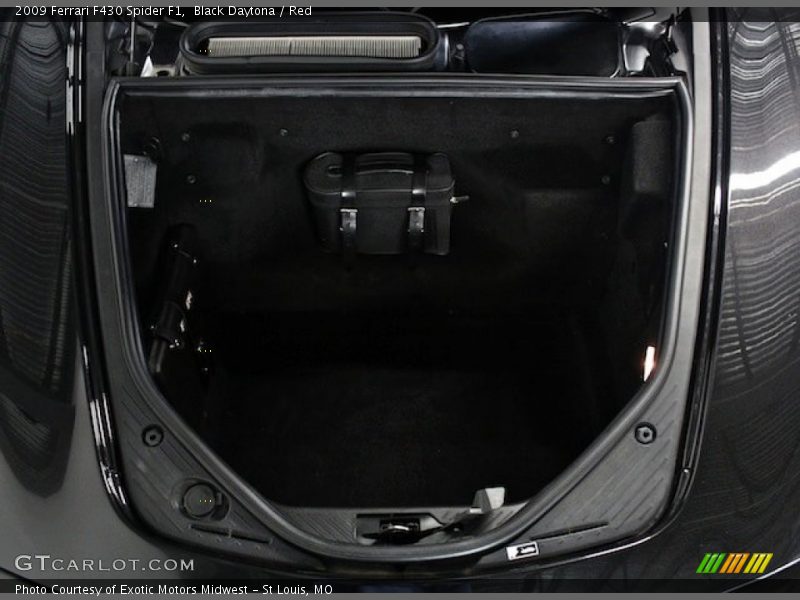  2009 F430 Spider F1 Trunk