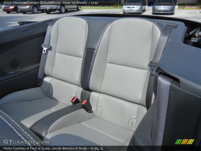 Silver Ice Metallic / Gray 2012 Chevrolet Camaro SS Convertible