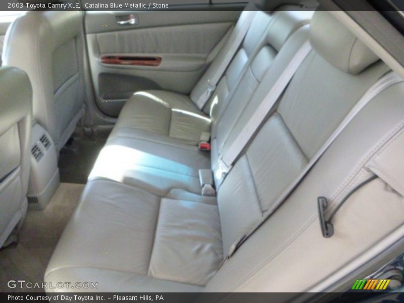 Catalina Blue Metallic / Stone 2003 Toyota Camry XLE