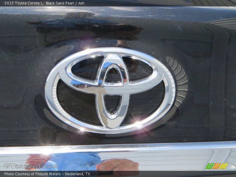 Black Sand Pearl / Ash 2013 Toyota Corolla L