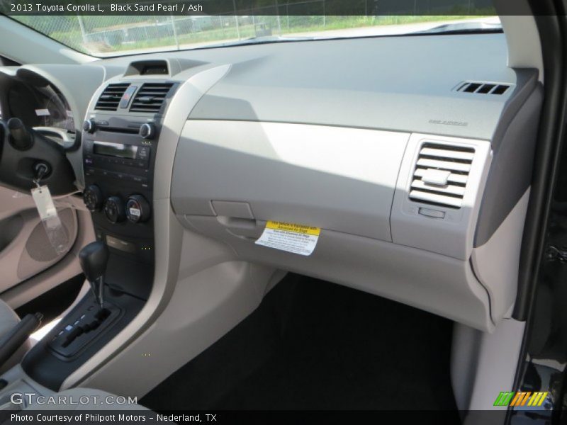 Black Sand Pearl / Ash 2013 Toyota Corolla L