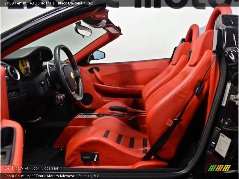  2009 F430 Spider F1 Black Daytona