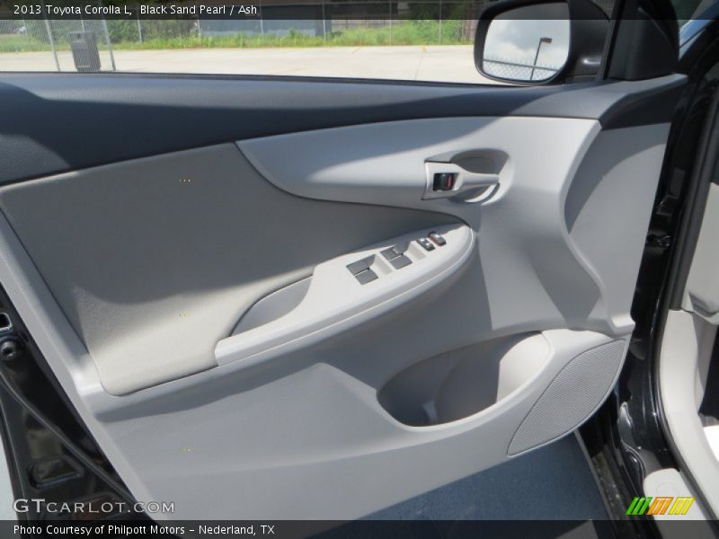 Black Sand Pearl / Ash 2013 Toyota Corolla L