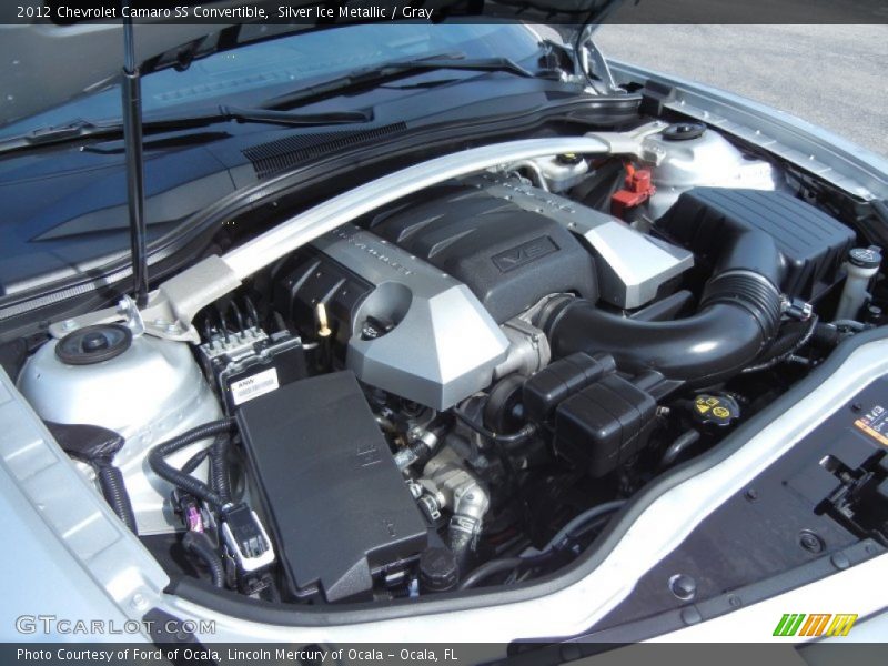 Silver Ice Metallic / Gray 2012 Chevrolet Camaro SS Convertible