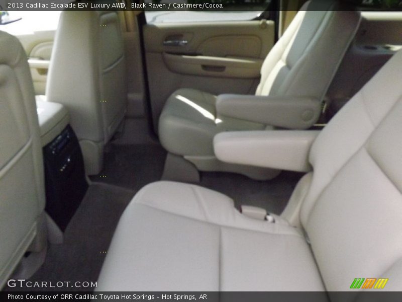 Black Raven / Cashmere/Cocoa 2013 Cadillac Escalade ESV Luxury AWD