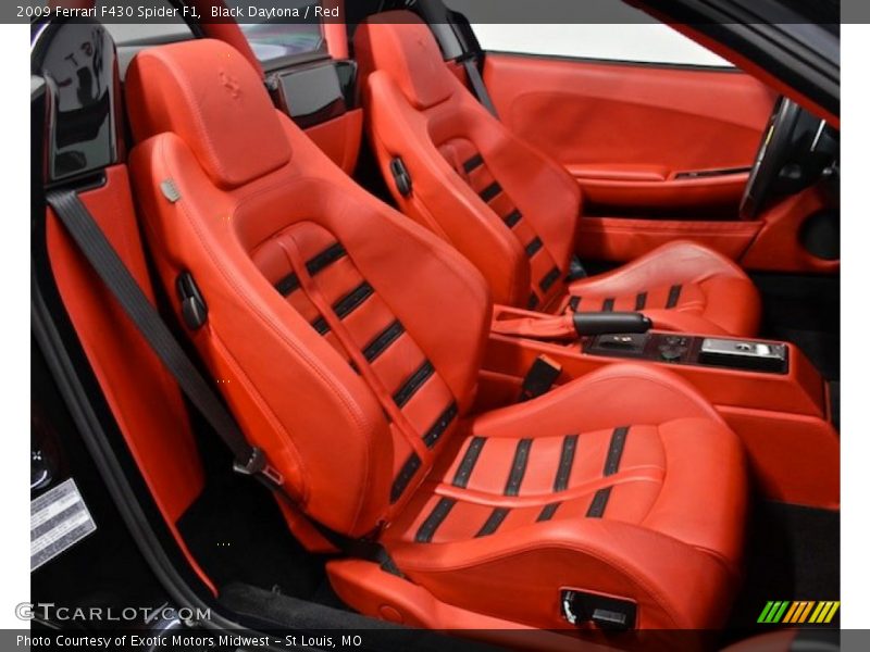  2009 F430 Spider F1 Red Interior