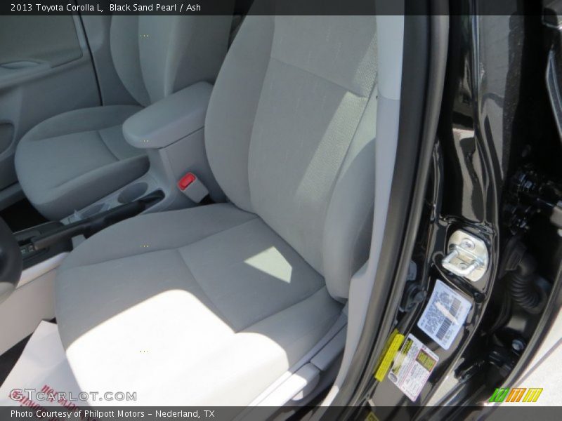 Black Sand Pearl / Ash 2013 Toyota Corolla L