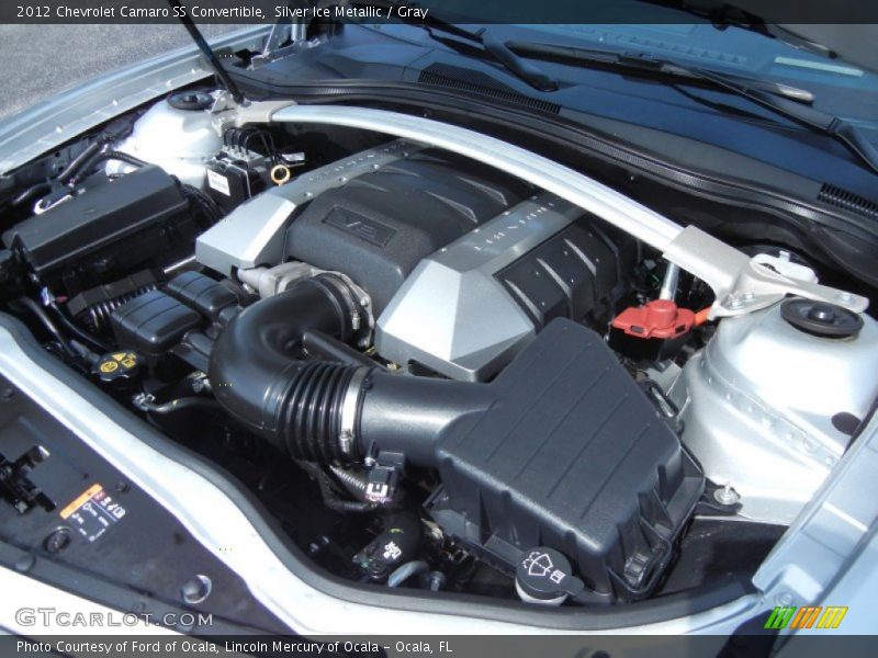 Silver Ice Metallic / Gray 2012 Chevrolet Camaro SS Convertible