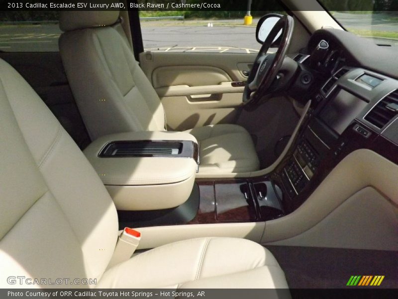 Black Raven / Cashmere/Cocoa 2013 Cadillac Escalade ESV Luxury AWD