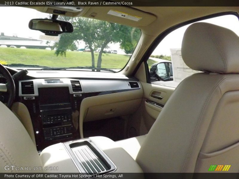 Black Raven / Cashmere/Cocoa 2013 Cadillac Escalade ESV Luxury AWD