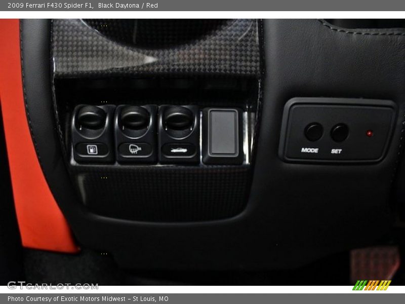 Black Daytona / Red 2009 Ferrari F430 Spider F1