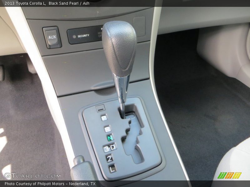 Black Sand Pearl / Ash 2013 Toyota Corolla L