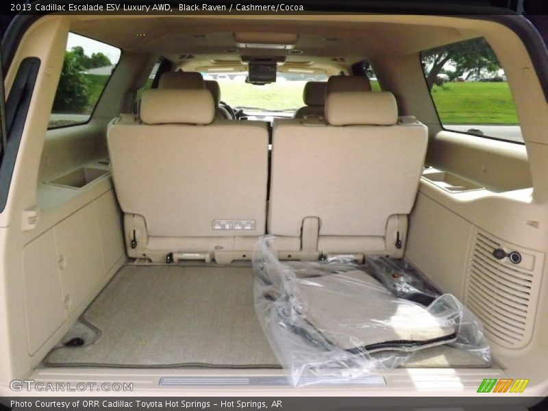 Black Raven / Cashmere/Cocoa 2013 Cadillac Escalade ESV Luxury AWD