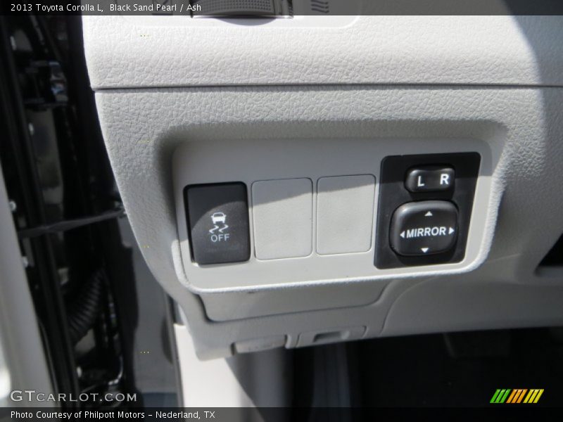 Black Sand Pearl / Ash 2013 Toyota Corolla L