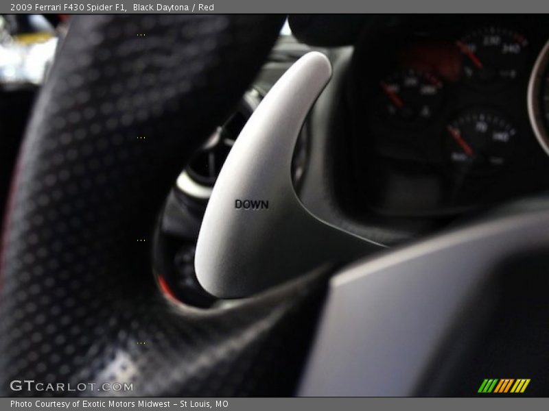 Controls of 2009 F430 Spider F1