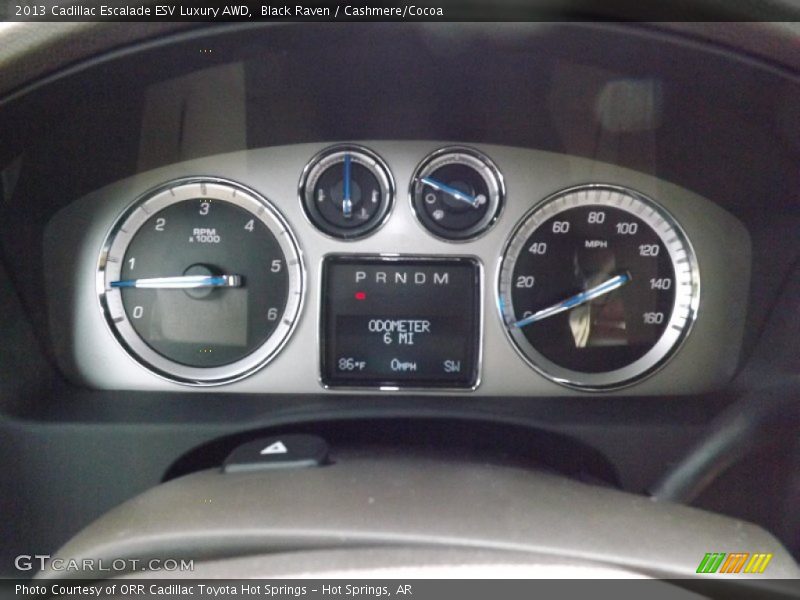 Black Raven / Cashmere/Cocoa 2013 Cadillac Escalade ESV Luxury AWD