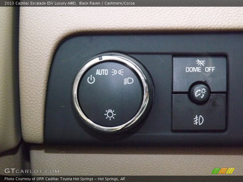 Black Raven / Cashmere/Cocoa 2013 Cadillac Escalade ESV Luxury AWD