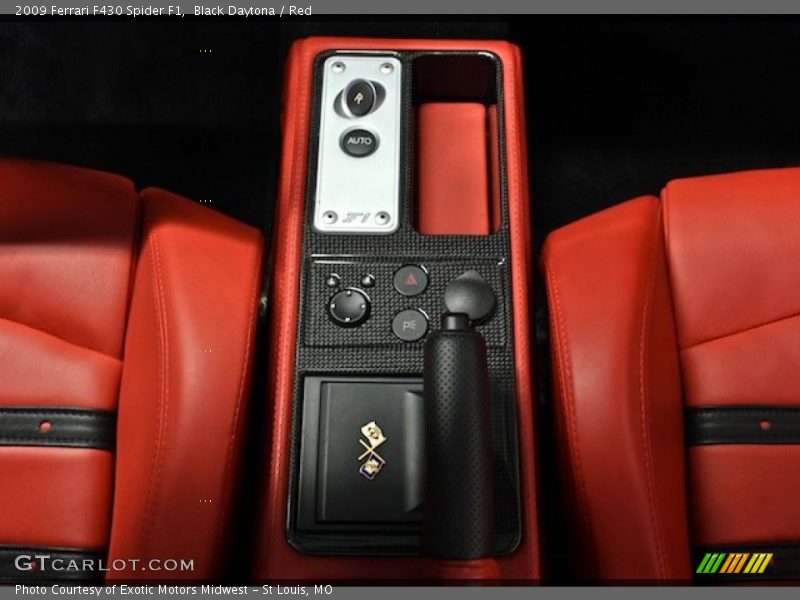 Controls of 2009 F430 Spider F1