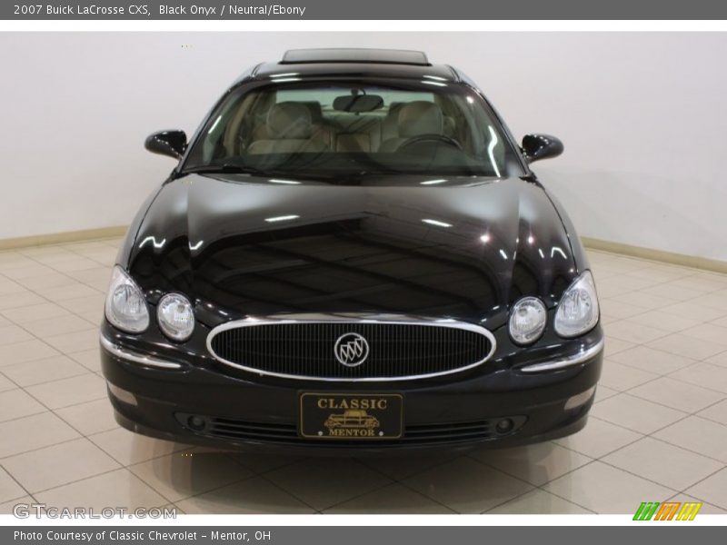 Black Onyx / Neutral/Ebony 2007 Buick LaCrosse CXS