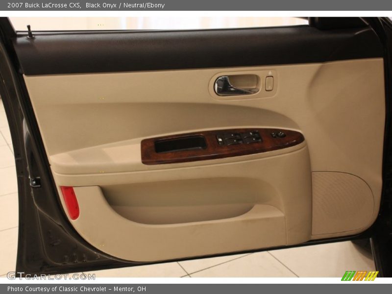 Black Onyx / Neutral/Ebony 2007 Buick LaCrosse CXS
