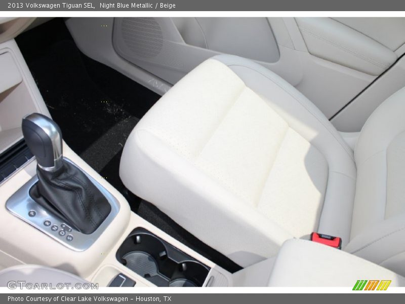 Night Blue Metallic / Beige 2013 Volkswagen Tiguan SEL