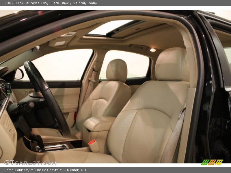 Black Onyx / Neutral/Ebony 2007 Buick LaCrosse CXS