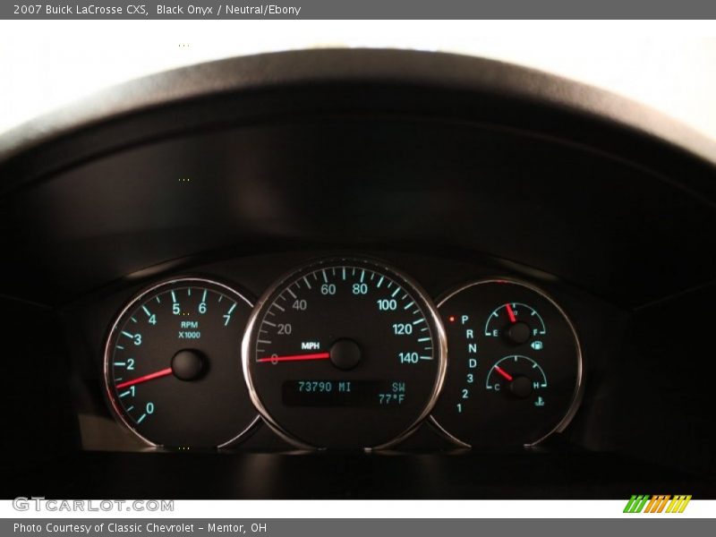 Black Onyx / Neutral/Ebony 2007 Buick LaCrosse CXS