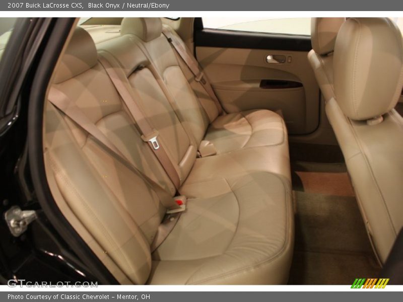 Black Onyx / Neutral/Ebony 2007 Buick LaCrosse CXS