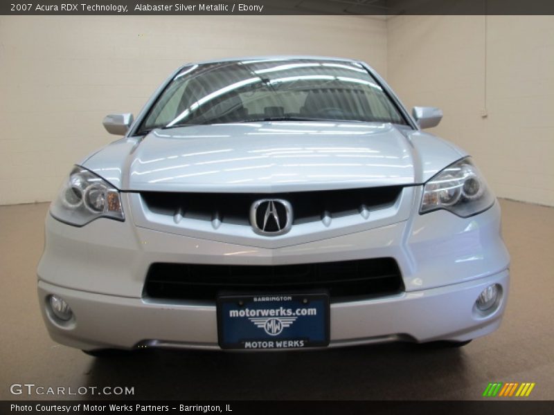 Alabaster Silver Metallic / Ebony 2007 Acura RDX Technology